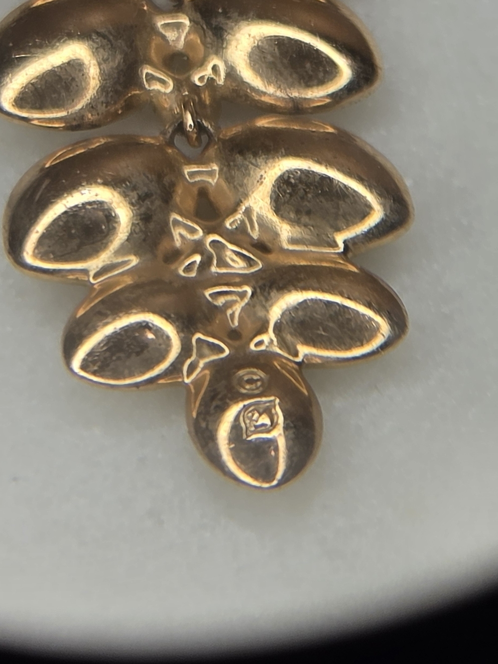 Swarovski Earrings - Gold-Tone Crystal Cascading Leaf Statement Earrings - Picture 4 of 5